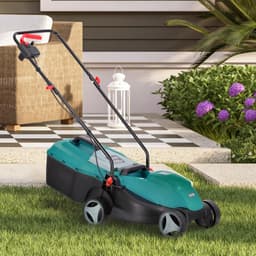 Elektrische Grasmaaier 1000W - 32 cm Snijbreedte - Opvangbak 25L - 3 Maaiveldhoogtes — thumbnail 3