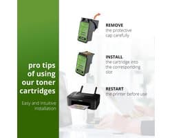 Set van 2 XL Inktcartridges Compatibel voor Pixma Printers - Hogere Capaciteit