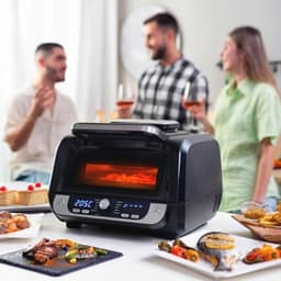 Multifunctionele Vetvrije Airfryer 12-in-1 met 6L Capaciteit en Digitale Timer — thumbnail 7