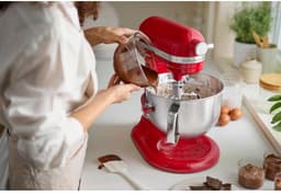 KitchenAid keukenmachine - Artisan - In hoogte verstelbare kom - 375 W - 11 snelheden - 3 RVS accessoires - 5,6L - Keizerrood — thumbnail 3