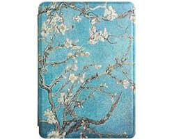 Beschermhoes voor 6 inch Kindle Paperwhite - Harde Synthetische Leer met Slimme Wekker/Slaap Functie