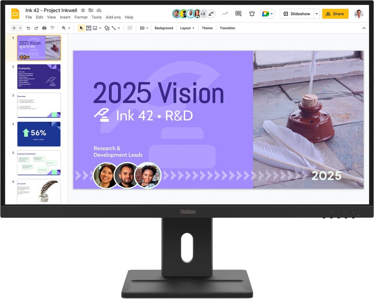 Lenovo ThinkVision E27Q-40 Monitor — afbeelding 1