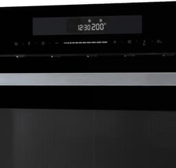 Inventum IMC3834GT - Inbouw combi-oven - Hetelucht - Magnetron - Grill - 34 liter - 38 cm hoog - Tot 220 graden - Zwart/RVS — thumbnail 5