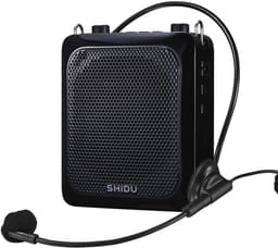 Draagbare Bluetooth Spraakversterker 18W met microfoon voor leraren en reizigers — thumbnail 1