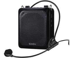 Draagbare Bluetooth Spraakversterker 18W met microfoon voor leraren en reizigers
