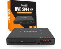 Premes DVD Speler Met HDMI - Full HD - 1080P - Inclusief HDMI, AV-Kabel En Afstandsbediening - USB - DVD En CD Speler