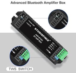 Mini Bluetooth Versterker 2-Kanaals voor Passieve Luidsprekers met TWS, AUX voor Wand, Plafond en Marine Installaties — thumbnail 5