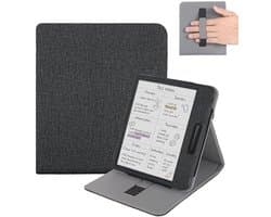Hoogwaardige Beschermhoes voor E-reader – Slaapstand Cover met Handriem en Antislip