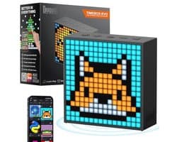 Draagbare Bluetooth-luidspreker met 256 LED-paneel en Pixel Art Functies