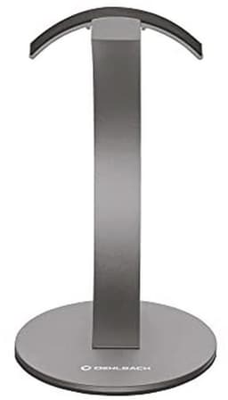Hoofdtelefoonstandaard van geanodiseerd aluminium - stijlvolle en veilige hoofdtelefoonopslag in grijs — thumbnail 3