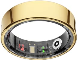 NOLATR Smart Ring LUX – Slimme Ring met Stappenteller, Activiteitstracker & Hartslagmeter – Zonder Abonnement & Nederlandse App – Goud – Maat 11 — thumbnail 1