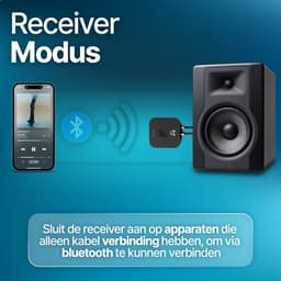 Bluetooth 5.0 Receiver - Draadloze Ontvanger — thumbnail 4