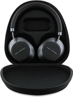 Karl Lagerfeld Saffiano Elongated - Draadloze Over-ear Hoofdtelefoon - ANC - Bluetooth 5.4 - Zwart — thumbnail 5