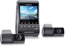 VIOFO A329T 3CH - 4K 60FPS Dashcam - Inclusief CPL filter, achtercamera en telelens - 2025 — thumbnail 1