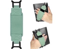 CoBak Veiligheidspolsband - Griphouder - Vingerhouder - Digitaal accessoire - Geschikt voor e-readers van 6-7,5 inch, zoals Kindle, Kobo, Voyaga, Lenovo en Sony - Groen - 15,5*4*1,5 cm