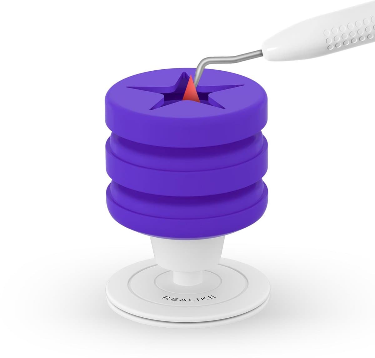 Flexibele Vinyl Schroot Opvanger met Zuignap voor Hobby en Crafting — afbeelding 1