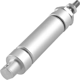 Pneumatische slanke Air Cilinder 25mm Bore 50mm Stroke Double Acting — thumbnail 2