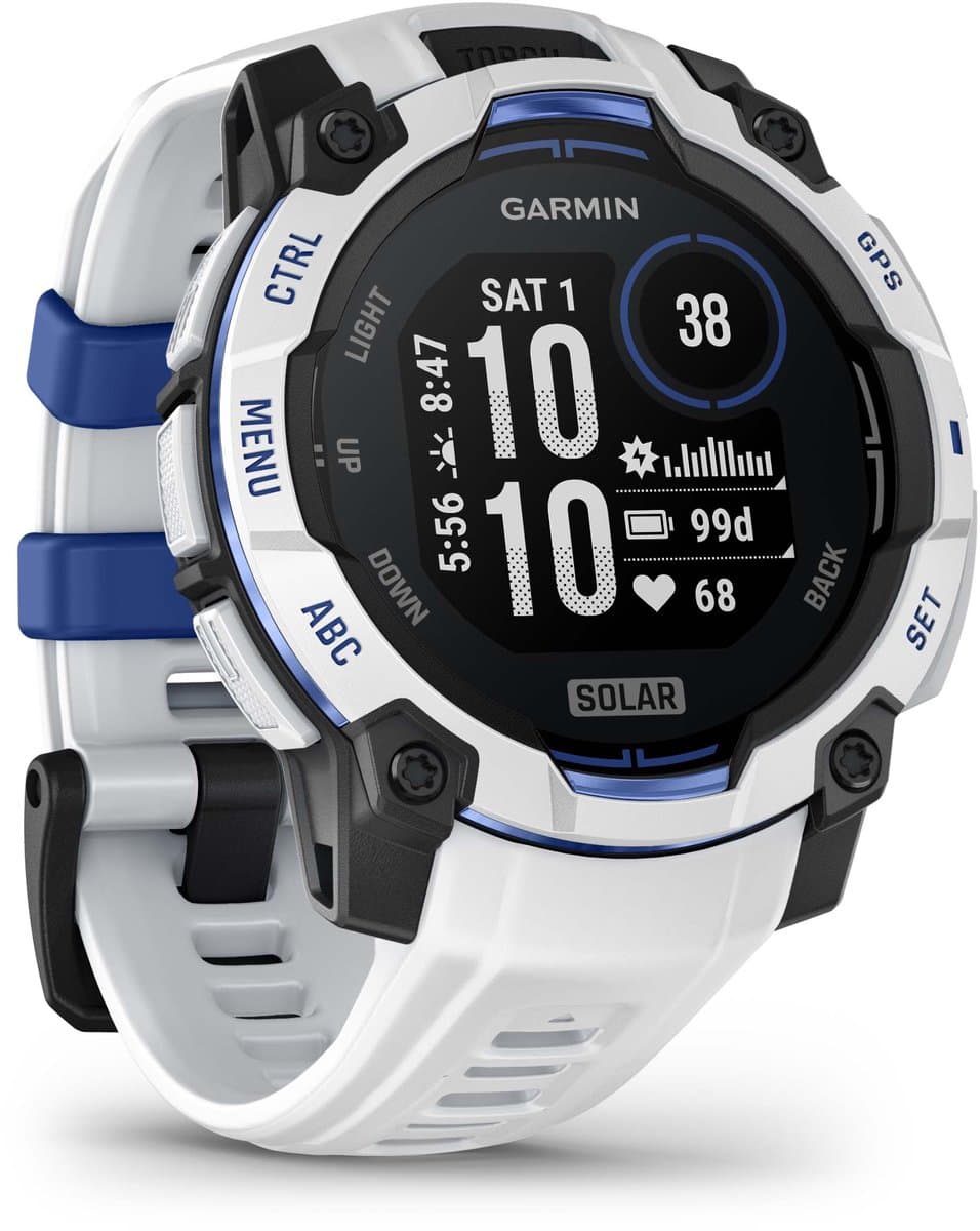 Garmin Instinct® 3 Solar – GPS Smartwatch – 45 mm – Zonne-energie – Zwart — afbeelding 1
