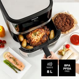 Grote Digitale Airfryer XL 8L - 2100W met 12 Programma's en Touchscreen | Snelle & Gezonde Bereiding — thumbnail 5