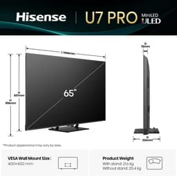 Hisense 65U79Q PRO - 65 inch - 4K MiniLED - 2025 - Smart TV — thumbnail 11