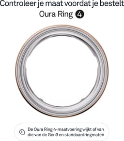Oura Ring 4 - Size Before You Buy - Rose Gold - Size 7 — thumbnail 3
