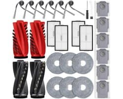 Accessoires geschikt voor robotstofzuigers - Set van 28 stuks - Geschikt voor Roborock Saros 10R/Qrevo CurvX/Qrevo Curv 2 Pro