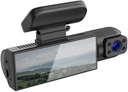 Autodashcam, dual-channel dashcam - met bewegingsdetectie, loopopname, 170° groothoeklens, geschikt voor de meeste voertuigen. — thumbnail 1