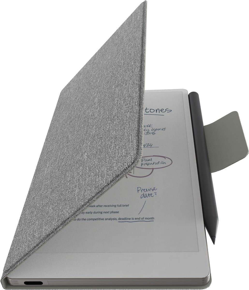 Remarkable Paper Pro Move met Marker Plus en Grijze hoes (digitaal notitieblok / notebook / schrijftablet) — afbeelding 1