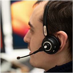 MediaRange, Draadloze mono Bluetooth headset met microfoon voor handsfree gebruik, Zwart — thumbnail 2