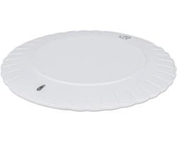Draadloze Oplader 5W Qi-Gecertificeerd Rond Laadpad Wit