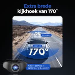 AZDome M63 Lite 1CH dashcam - Ultra 4K resolutie - Wifi - Parkeermodus - 3,0 inch IPS lcd - dashcam voor auto — thumbnail 12
