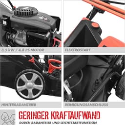 Grasmaaier met krachtige 4-takt motor en wielaandrijving — thumbnail 5