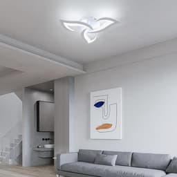 Moderne dimbare LED-plafondlamp 35W met afstandsbediening en lichttemperatuurinstelling — thumbnail 5