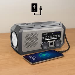 Zenwire Vibe Y2 Noodradio - FM/AM - Solar - Handzwengel - Powerbank — thumbnail 4