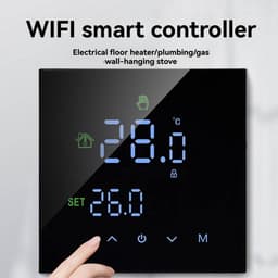 Slimme WiFi Thermostaat met Voorgeprogrammeerde Instellingen voor Vloerverwarming en Boiler — thumbnail 4