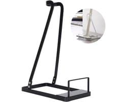 Stofzuigerstandaard - Universele standaard - stofzuiger standaard - Vloerstandaard - Compatibel met Dyson stofzuigers - Metaal - Zwart