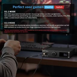 HiFi Hoofdtelefoonversterker en DAC met LDAC, DSD512, 32Bit/768kHz, XMOS XU-316 — thumbnail 2