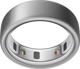 Oura Ring 4 Maat 9 Mat Zilver — thumbnail 1
