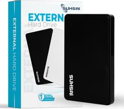 Externe Harde Schijf 500 GB - Draagbare SSD Opslag en Back-up voor PC, Laptop en Mac - USB 2.0 — thumbnail 1
