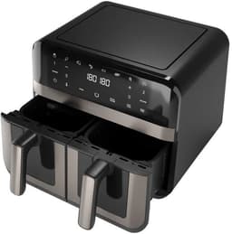 Aiwa Futago AFR-9000 Heteluchtfriteuse - 9L inhoud - 2 manden - 2400W — thumbnail 2