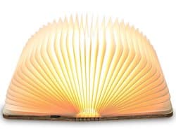 Opvouwbare LED Boekenlamp met USB-C Oplaadbaar 2500mAh – Nachtlampje voor Lezen en Decoratie