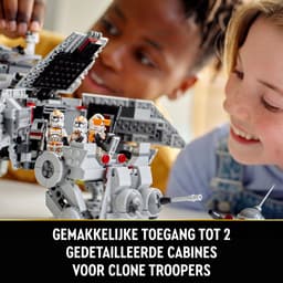 LEGO Star Wars AT-TE Walker Verstelbaar Model met Clone Troopers en Droid Figuren - 75337 — thumbnail 19