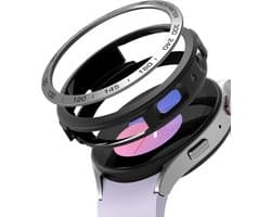 Ringke Air Sports Bezel Styling Geschikt voor Samsung Galaxy Watch 5 40MM - Combo Pack - Zwart/Zilver