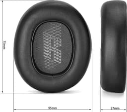 Vervangende Oorkussens - Geschikt voor JBL E65 E65BTNC / DUET NC/LIVE650 BTNC LIVE660 BTNC Hoofdtelefoon - Oorkussen - Memory Foam Earpads Vervanging Oorbeschermers Earpads — thumbnail 4