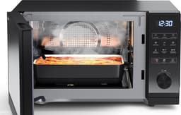 Sharp YC-GC52BE-B Flatbed combimagnetron met grill en heteluchtoven - 900W - 25 liter - zwart — thumbnail 2