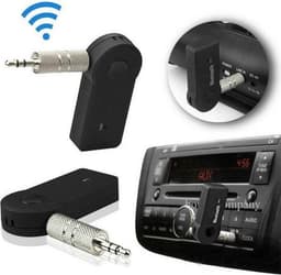 Draadloze Bluetooth Muziekontvanger - Audio Music Streaming Adapter Receiver - Handsfree Carkit & Thuisgebruik - MP3 Player 3.5mm aux aansluiting - Geweldige Geluidskwaliteit Stereo audio Output — thumbnail 1