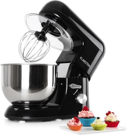 Klarstein Küchenmaschine, Knetmaschine mit 5L Schüssel, 2000W Profi Küchenmaschine mit Knethaken und Schneebesen, Universal Küchenmaschine mit 6 Stufen, Teigmaschine zum Rühren, Kneten und Aufschlagen — thumbnail 1