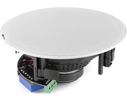 Plafondspeaker - Power Dynamics FCS6 low profile 6.5 plafondspeaker voor 100V en 8 Ohm toepassingen