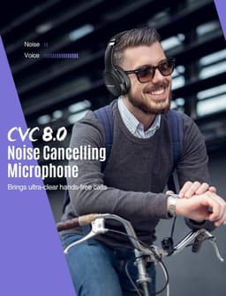 Mpow H19 IPO – Draadloze Hoofdtelefoon – Active Noise Cancelling (ANC) – Bluetooth – Zwart — thumbnail 4