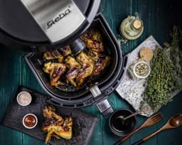 Steba HF5000 - Airfryer - Heteluchtfriteuse - 5.2 Liter - XL - 7 automatische programma's — thumbnail 5